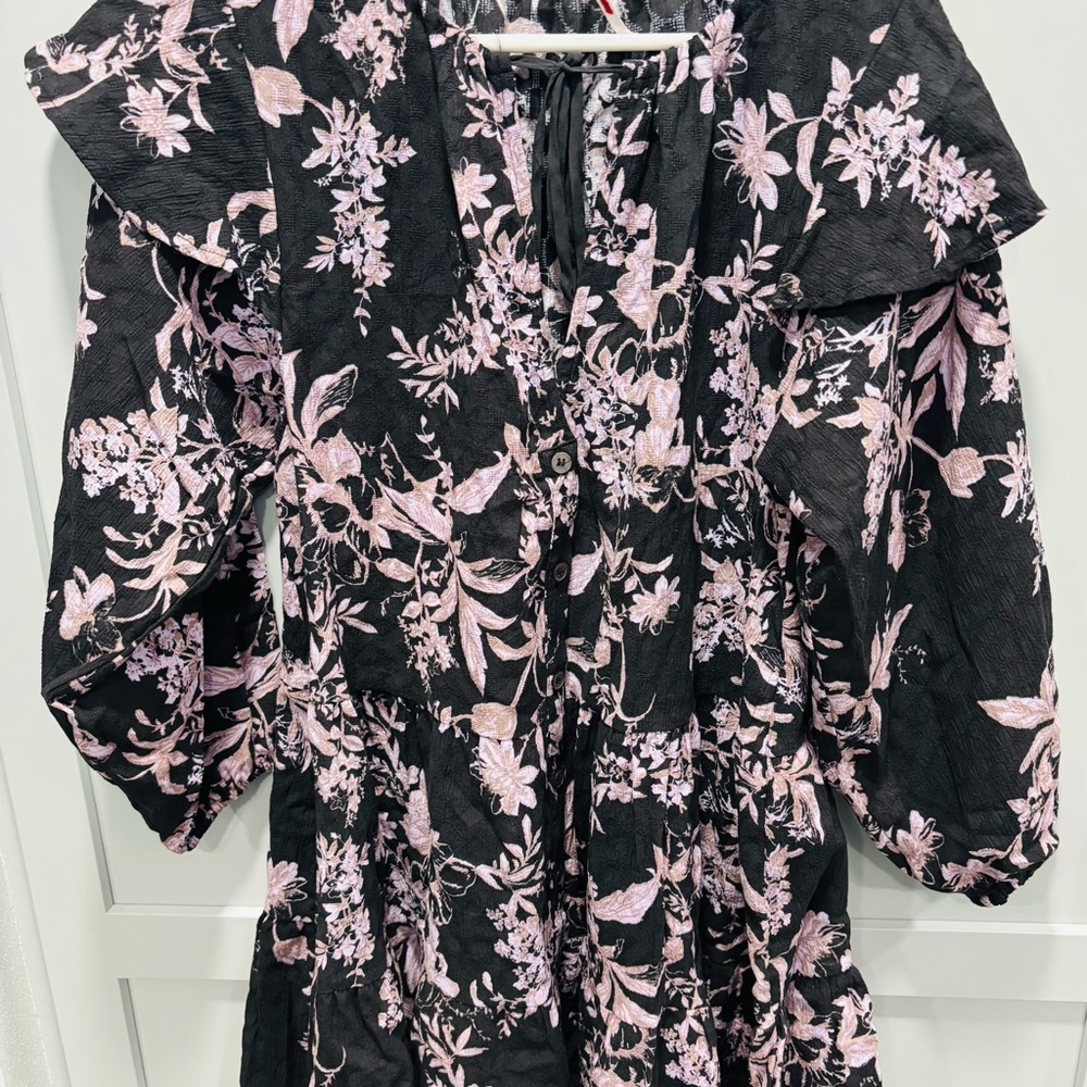 Free People Sunbaked Swing Dress  Oversized XS - Picture 3 of 6